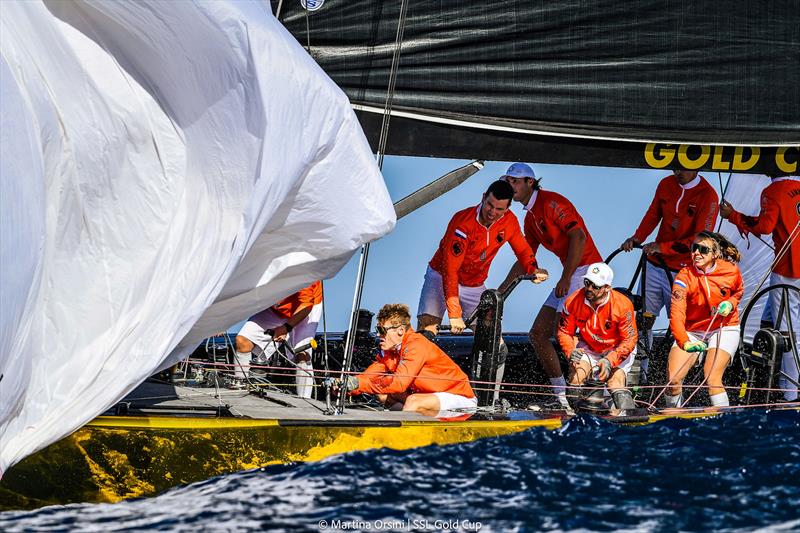 SSL Gold Cup 1/4 Finals Day 4: The Dutch Lions photo copyright Martina Orsini / SSL Gold Cup taken at Real Federación Canaria de Vela and featuring the SSL47 class