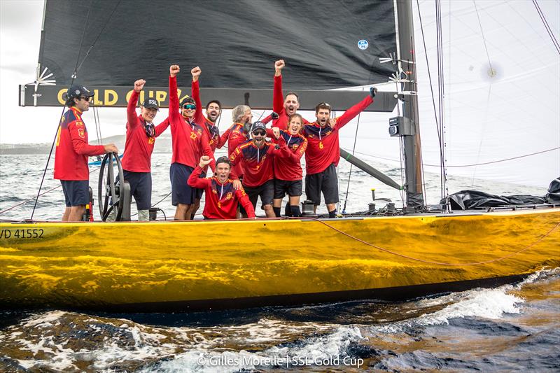 SSL Gold Cup Semi-Finals: SSL Team Spain celebrate - photo © Gilles Morelle / SSL Gold Cup