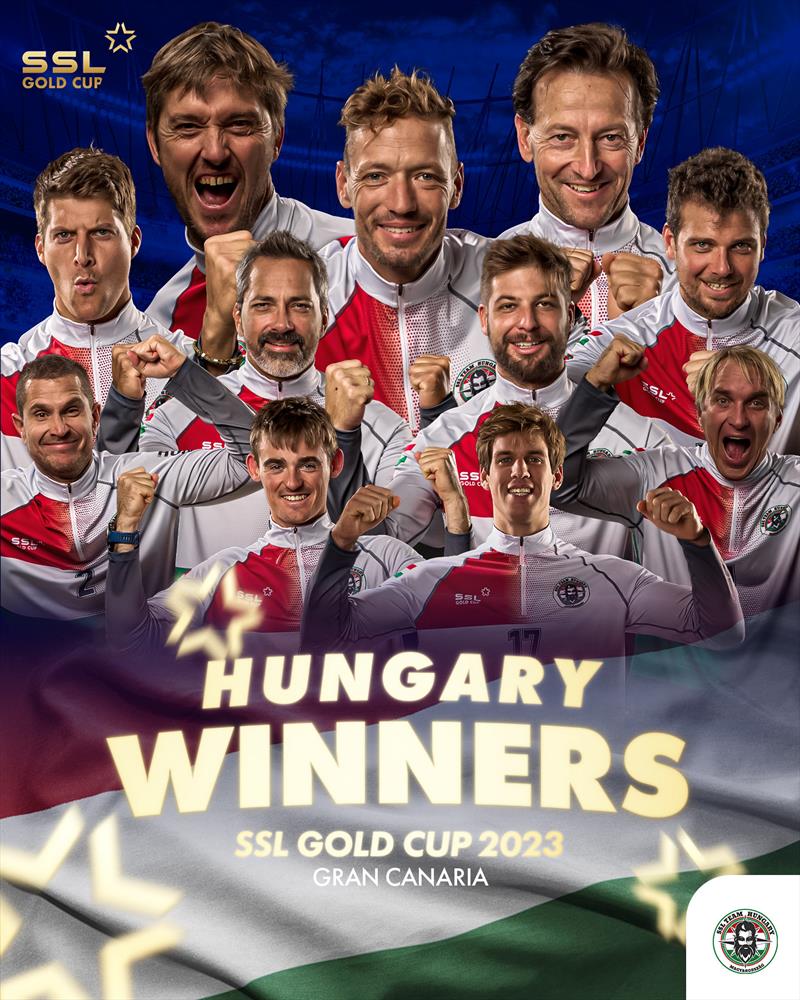 Hungary win the SSL Gold Cup - photo © SSL Gold Cup