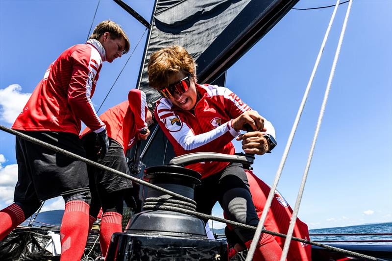 On board with SSL Team Austria during the SSL Gold Cup European Qualifiers - photo © Martina Orsini / SSL Gold Cup