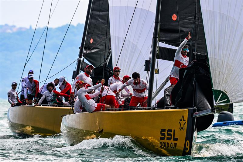 SSL Gold Cup European Qualifiers Round 2 Day 2 photo copyright Martina Orsini / SSL Gold Cup taken at  and featuring the SSL47 class