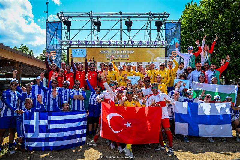 SSL Gold Cup European Qualifiers Round 2 Prize Giving - photo © Martina Orsini / SSL Gold Cup