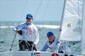 Paul Cayard and Frithjof Kleen lead wire to wire on day 2 of the 99th Bacardi Cup
