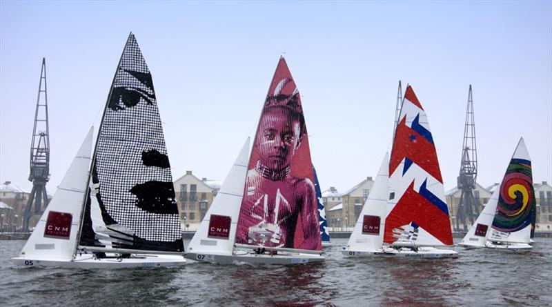 Fine Art Sails inaugural UK Championship Regatta early in 2013 - photo © Fine Art Sails