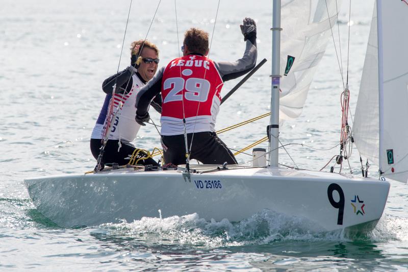 George Szabo & Patrick Ducommun win the SSL Lake Grand Slam photo copyright SSL / Studio Borlenghi taken at Cercle de la Voile de Grandson and featuring the Star class