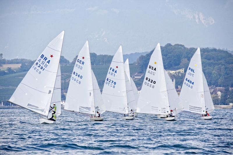 SSL Lake Grand Slam final day photo copyright Christophe Launay taken at Cercle de la Voile de Grandson and featuring the Star class