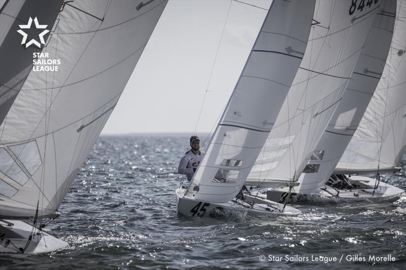 CAN 8445, Brian Cramer & Matt Johnston on day 5 of the Bacardi Cup 2017 in Miami photo copyright Gilles Morelle / Star Sailors League taken at Coral Reef Yacht Club and featuring the Star class