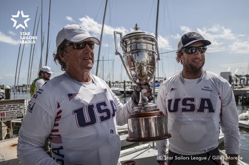Mark Mendelblatt & Magnus Liljedahl win the Bacardi Cup 2017 in Miami photo copyright Gilles Morelle / Star Sailors League taken at Coral Reef Yacht Club and featuring the Star class