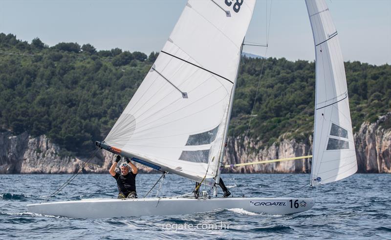 2021 Star European Championship in Split, Croatia day 4 photo copyright Hrvoje Duvancic / www.regate.com.hr taken at  and featuring the Star class