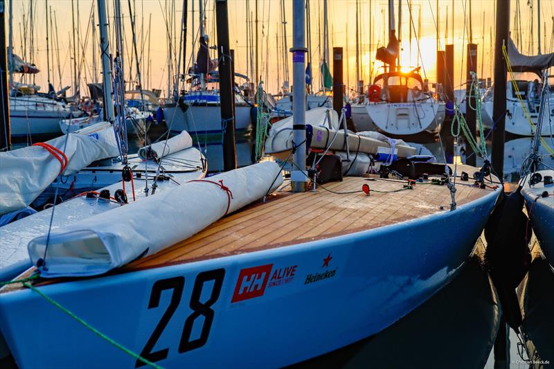 No racing on day 2 of the 99th Star World Championship in Kiel photo copyright Christian Beek / Star World Championship taken at Kieler Yacht Club and featuring the Star class