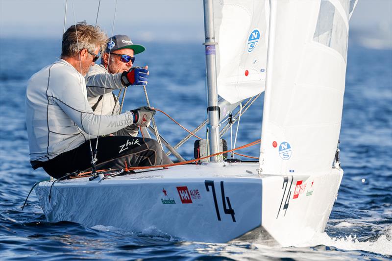 Day 2 of the 99th Star World Championship in Kiel photo copyright Christian Beek / Star World Championship taken at Kieler Yacht Club and featuring the Star class