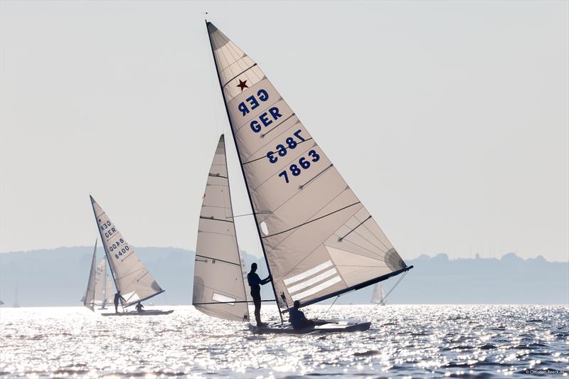 Day 2 of the 99th Star World Championship in Kiel photo copyright Christian Beek / Star World Championship taken at Kieler Yacht Club and featuring the Star class