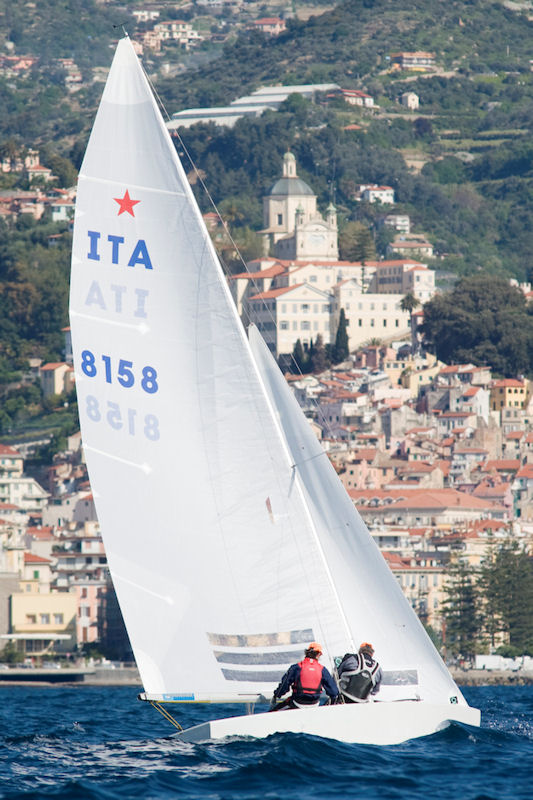 Racing starts at the Star European Championship starts in Sanremo on Sunday photo copyright Matteo Littardi taken at Yacht Club Sanremo and featuring the Star class