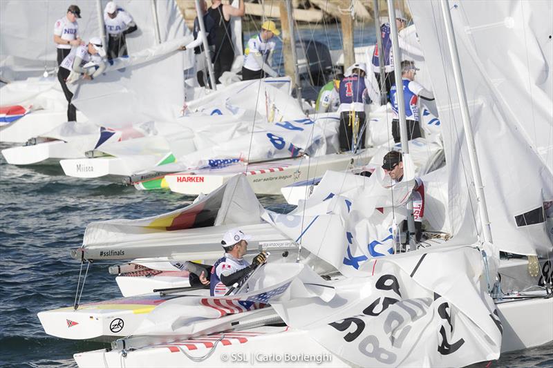 2017 Star Sailors League Finals - Day 1 photo copyright Carlo Borlenghi taken at Nassau Yacht Club and featuring the Star class