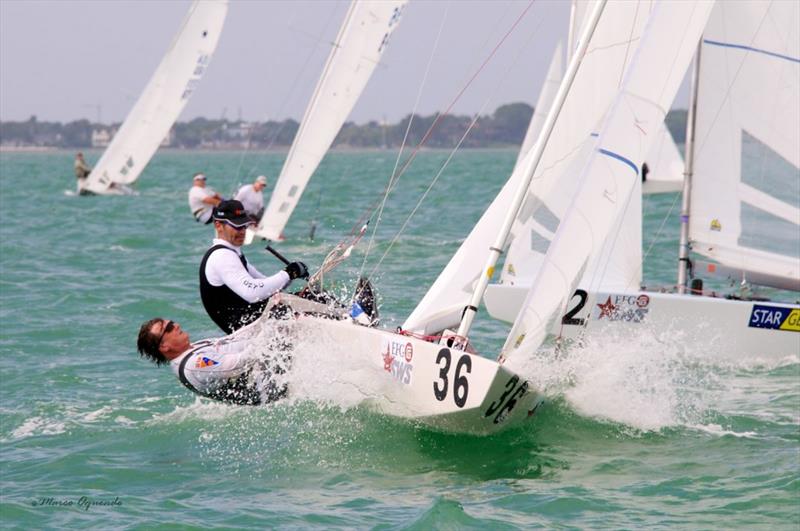 2018 Star Midwinter Championship-Levin - Day 1 photo copyright Marco Oquendo / imagesbymarco.com taken at Coral Reef Yacht Club and featuring the Star class