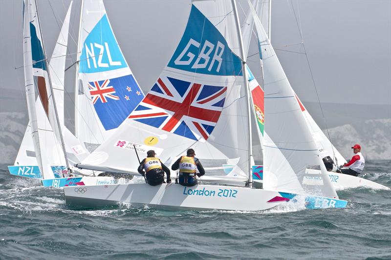 The dropping of the Star class removed two Olympic spots for men in the above 90kg weight range photo copyright Richard Gladwell taken at  and featuring the Star class