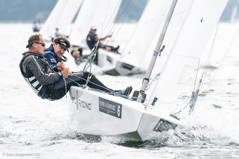 2018 Star Class European Championship - Day 1 photo copyright Seven Jurgensen / FSC taken at Flensburger Segel-Club and featuring the Star class