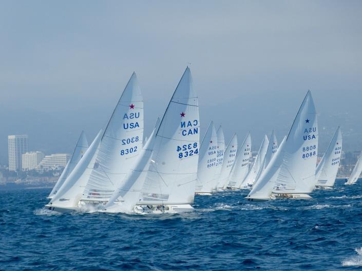 2018 Star North American Championship - Day 1 photo copyright Mary Stuyvesant taken at California Yacht Club and featuring the Star class