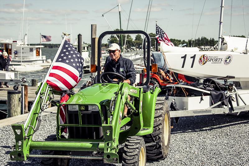 2018 Star World Championship - Day 5 photo copyright Brian White taken at Tred Avon Yacht Club and featuring the Star class