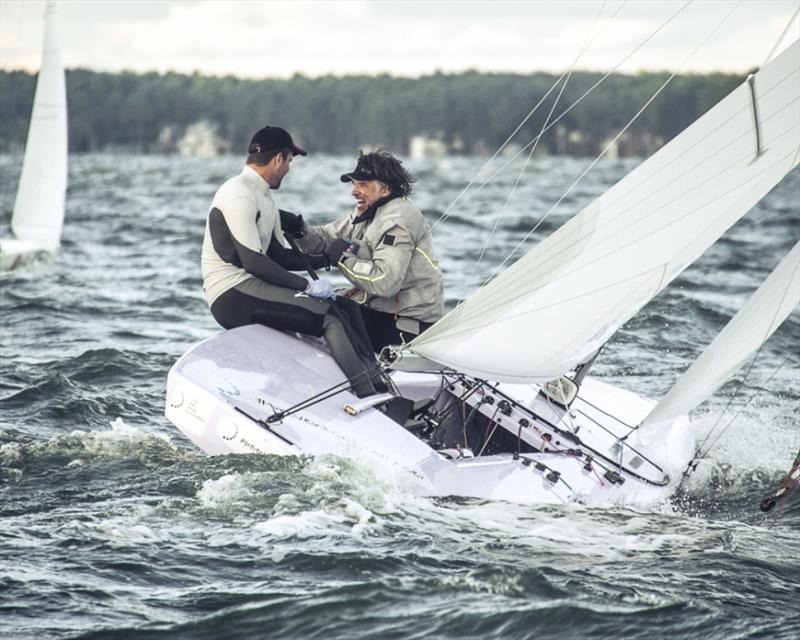 Final day - 2018 Star World Championship photo copyright Brian White taken at Tred Avon Yacht Club and featuring the Star class