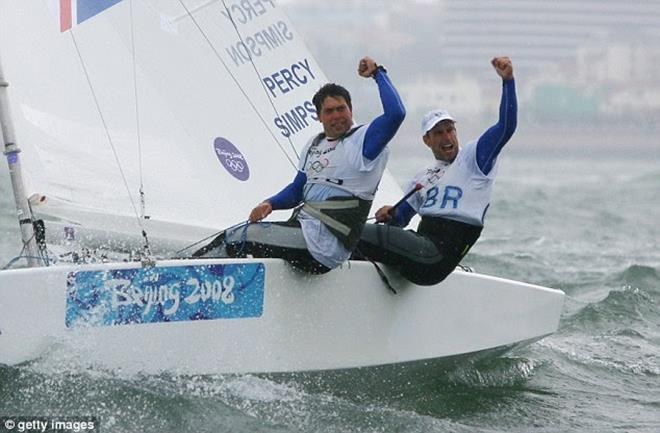 British Olympic champion Iain Percy  photo copyright getty images taken at  and featuring the Star class
