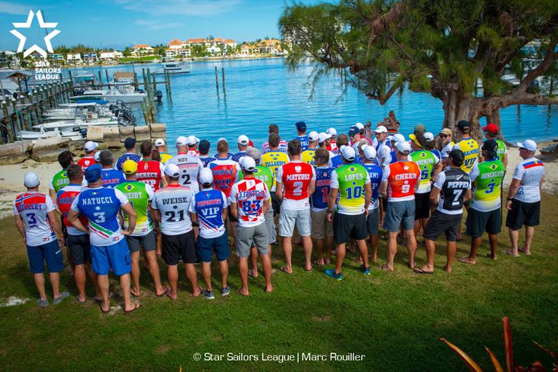 Skipper Meeting - 2018 Star Sailors League Finals photo copyright Marc Rouiller taken at Nassau Yacht Club and featuring the Star class