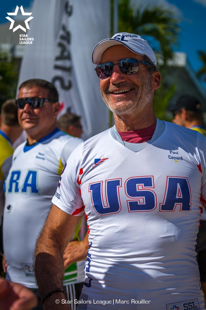 Skipper Meeting, Paul Cayard USA - 2018 Star Sailors League Finals photo copyright Marc Rouiller taken at Nassau Yacht Club and featuring the Star class