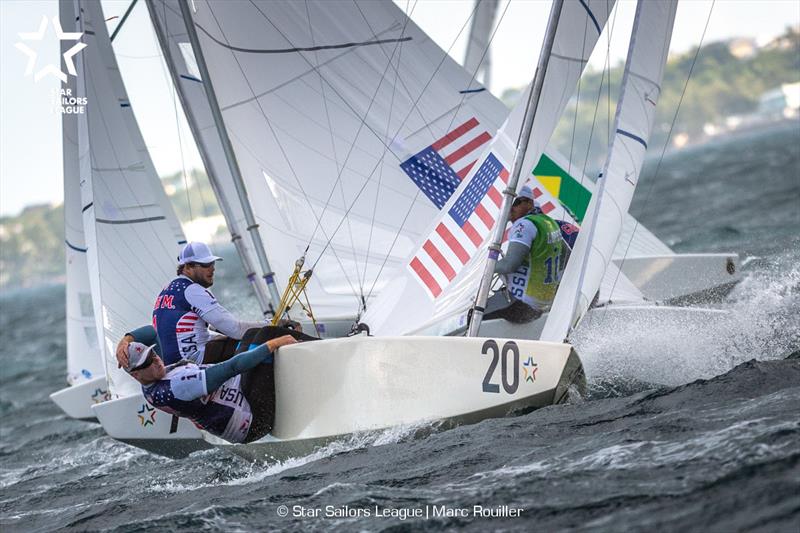 Bow: 20 USA 8481 / Skipper: Mark Mendelblatt USA / Crew: Brian Fatih USA - Star Sailors League Finals 2018 - photo © Marc Rouiller