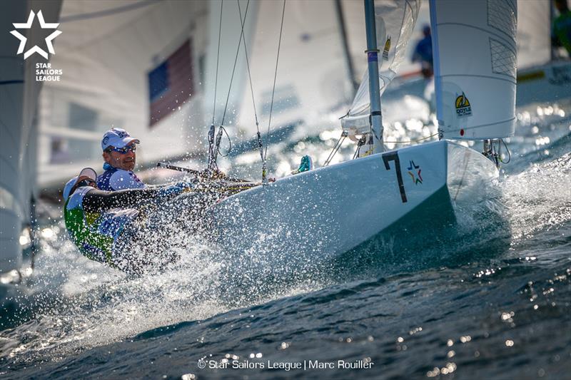 Bow: 07 USA 8466 / Skipper: Paul Cayard USA / Crew: Arthur Lopes BRA - 2018 Star Sailors League Finals - photo © Marc Rouiller