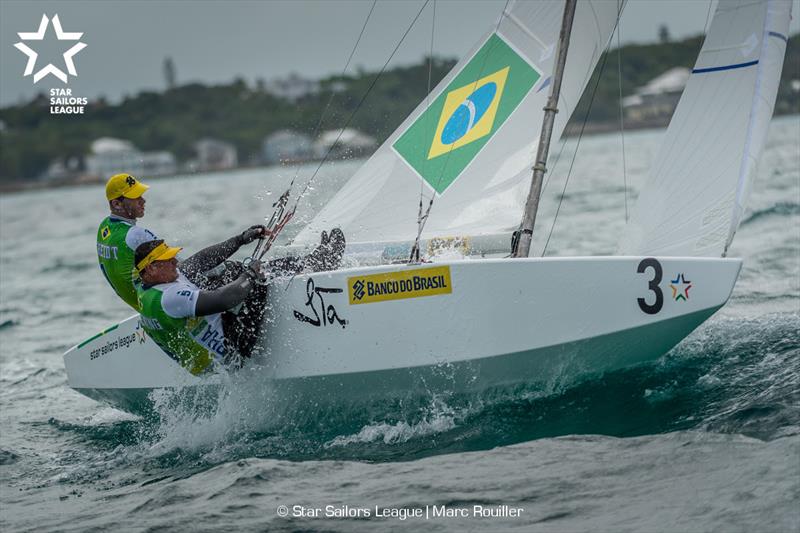 Bow: 03 BRA 8172 / Skipper: Robert Scheidt BRA / Crew: Henry Boening BRA - 2018 Star Sailors League Finals - photo © Marc Rouiller