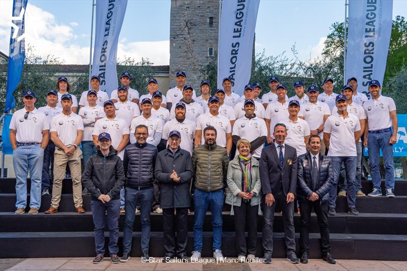 Opening Ceremony in Lago di Garcia - 2019 Star European Championship and SSL Breeze Grand Slam - photo © Marc Rouiller