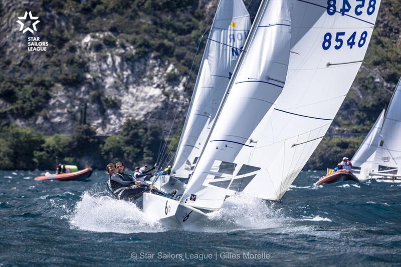 Training Day - Bow: 06 POL XXXX / Skipper: Mateusz Kusznierewicz / Crew: Frederico Melo - 2019 Star European Championship and SSL Breeze Grand Slam photo copyright Gilles Morelle taken at  and featuring the Star class