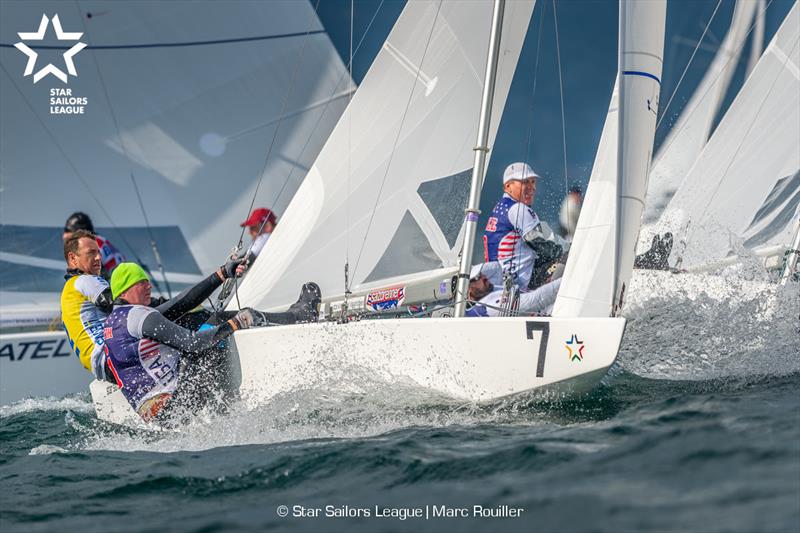 07 SWE 8442 / Skipper: Freedy LÓ§Ó§f / Crew: Brian Fatih; 15 USA 8423 / Skipper: Eric Doyle / Crew: Payson Infelise - 2019 Star European Championships and Star Sailors League Breeze Grand Slam - photo © Marc Rouiller