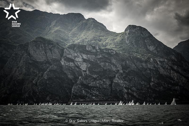 Fleet - 2019 Star European Championships and Star Sailors League Breeze Grand Slam photo copyright Marc Rouiller taken at Fraglia Vela Riva and featuring the Star class