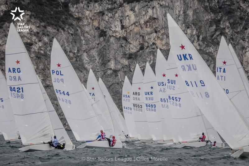 Day 04 - 2019 Star European Championships and Star Sailors League Breeze Grand Slam photo copyright Marc Rouiller taken at Fraglia Vela Riva and featuring the Star class