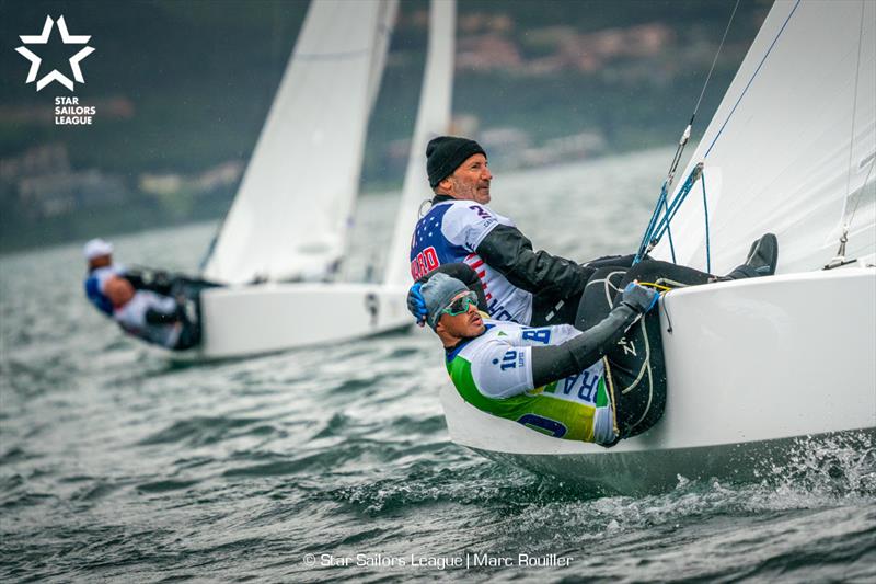 01 USA 8550 / / Skipper: Paul Cayard / / Crew: Arthur Lopes - 2019 Star European Championships and Star Sailors League Breeze Grand Slam photo copyright Marc Rouiller taken at Fraglia Vela Riva and featuring the Star class