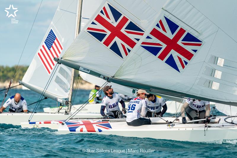 Star Sailors League Finals 2019 - Day 1 photo copyright Marc Rouiller taken at Nassau Yacht Club and featuring the Star class