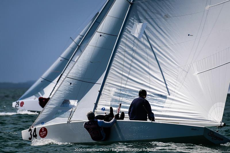 2020 Bacardi Cup Invitational Regatta - Day 2 photo copyright Martina Orsini taken at Coral Reef Yacht Club and featuring the Star class