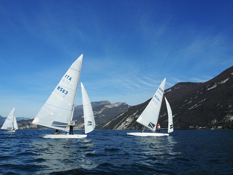 2020 Star European Championship day 2 photo copyright International Star Class Yacht Racing Association taken at Fraglia Vela Riva and featuring the Star class