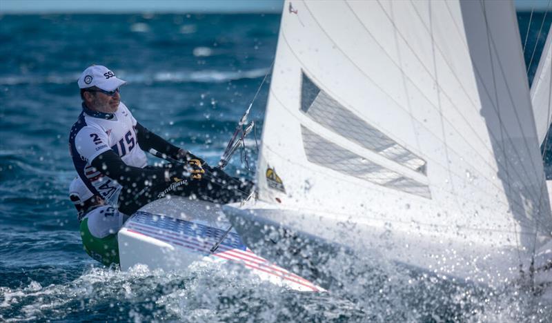 Paul Cayard - 2021 Star Western Hemisphere Championship photo copyright Gilles Morelle taken at Biscayne Bay Yacht Club and featuring the Star class