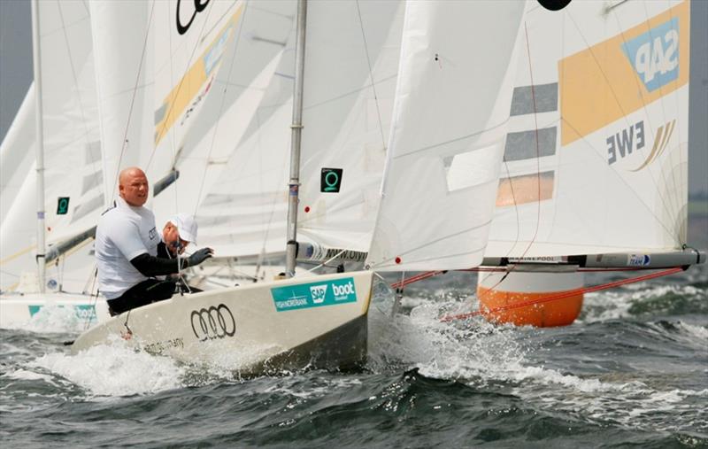 Robert Stanjek/Fritjof Kleen were world champions in the Star in 2014 and represented Germany at the Olympic Games in London (2012/ranked 6th) photo copyright okpress taken at Kieler Yacht Club and featuring the Star class