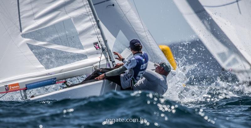 Frithjof Kleen (here at the European Championships on board Giovanni Coppo/Italy) is the crew-mate of Diego Negri (Italy). photo copyright Hrvoje Duvancic / www.regate.com.hr taken at Kieler Yacht Club and featuring the Star class