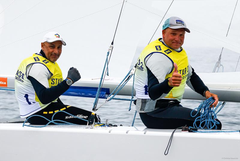 Diego Negri and Frithjof Kleen - 99th Star World Championship at Kiel, Germany Day 5 photo copyright Christian Beek / Star World Championship taken at Kieler Yacht Club and featuring the Star class