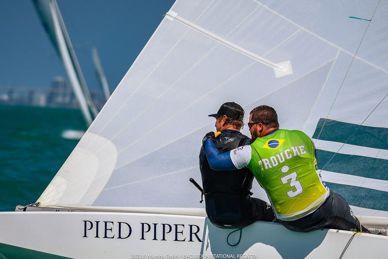 Jack Jennings (USA)/Pedro Trouche (BRA) win race 3 on day 3 of the Bacardi Cup Invitational Regatta  photo copyright Martina Orsini  taken at Coconut Grove Sailing Club and featuring the Star class