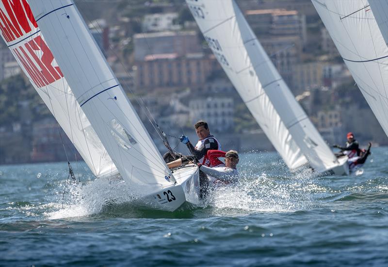 2022 Star Eastern Hemisphere Championship day 1 photo copyright ISCYRA taken at Reale Yacht Club Canottieri Savoia and featuring the Star class