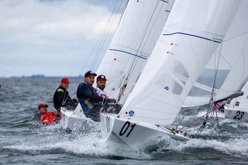 2022 Star European Championship - Day 2 photo copyright Kristian Joos taken at Royal Danish Yacht Club and featuring the Star class