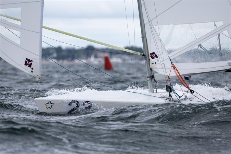 2022 Star European Championship - Day 2 photo copyright Kristian Joos taken at Royal Danish Yacht Club and featuring the Star class