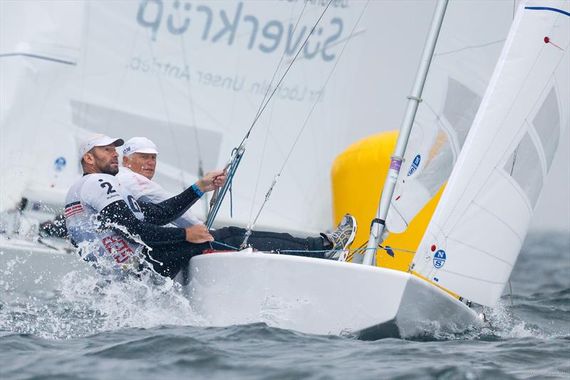 Jörgen Schönherr and Markus Koy finished fourth at last year's Star Worlds off Kiel. The Danish-German crew is in second place after the first day at the revival event. - photo © www.segel-bilder.de