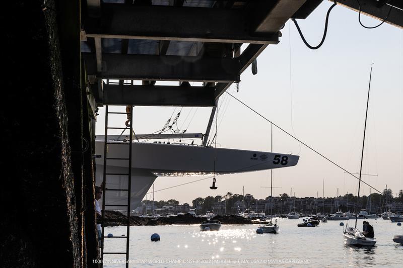 The stage is set to celebrate the 100th Anniversary Star Class World Championship photo copyright Matias Capizzano taken at Eastern Yacht Club, Massachusetts and featuring the Star class