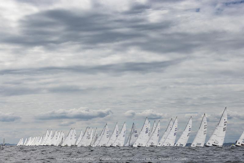 100th Anniversary Star Class World Championship 2022 day 2 photo copyright Matias Capizzano taken at Eastern Yacht Club, Massachusetts and featuring the Star class